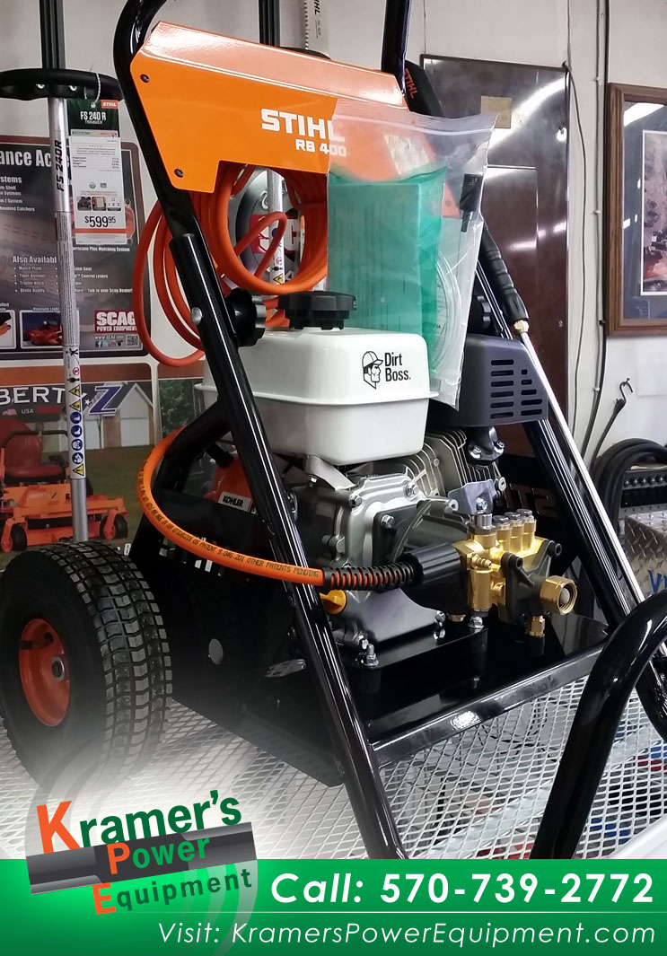 RB400_Pressure Washer_Power Washer_RB 400_Washer_Cleaning Your Deck_Pressure Cleaning_Kramers_Kramers Power Equipment_KPE